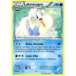 Pokémon 27/98 Lakmécygne Rare Noir & Blanc Pouvoirs Emergents