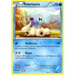 Pokémon 28/98 Polarhume Commune Noir & Blanc Pouvoirs Emergents