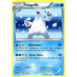 Pokémon 30/98 Polagriffe Holographique rare Noir & Blanc Pouvoirs Emergents
