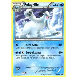 Pokémon 31/98 Polagriffe Rare Noir & Blanc Pouvoirs Emergents