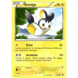 Pokémon 32/98 Emolga Commune Noir & Blanc Pouvoirs Emergents
