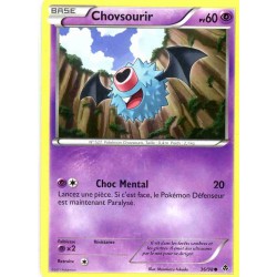 Pokémon 36/98 Chovsourir Commune Noir & Blanc Pouvoirs Emergents