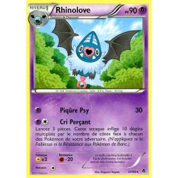 Pokémon 37/98 Rhinolove Rare Noir & Blanc Pouvoirs Emergents