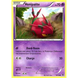 Pokémon 38/98 Venipatte Commune Noir & Blanc Pouvoirs Emergents