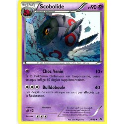 Pokémon 39/98 Scobolide Peu commune Noir & Blanc Pouvoirs Emergents