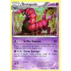 Pokémon 40/98 Brutapode Rare Noir & Blanc Pouvoirs Emergents