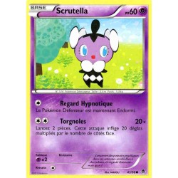 Pokémon 43/98 Scrutella Commune Noir & Blanc Pouvoirs Emergents