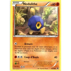 Pokémon 49/98 Nodulithe Commune Noir & Blanc Pouvoirs Emergents