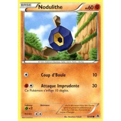 Pokémon 50/98 Nodulithe Commune Noir & Blanc Pouvoirs Emergents