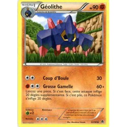 Pokémon 52/98 Géolithe Peu commune Noir & Blanc Pouvoirs Emergents