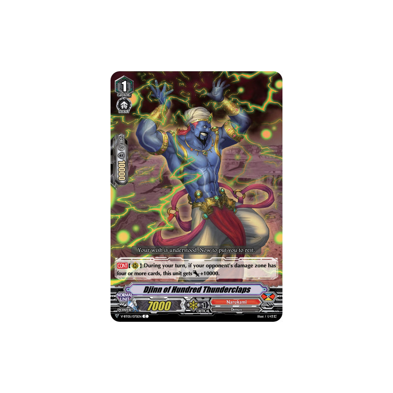 Vanguard_TCG_card_V-BT05_075EN_C_Djinn_of_Hundred_Thunderclaps_Aerial_Steed_Liberation