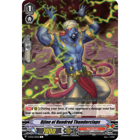 Vanguard_TCG_card_V-BT05_075EN_C_Djinn_of_Hundred_Thunderclaps_Aerial_Steed_Liberation