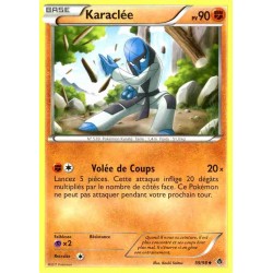 Pokémon 59/98 Karaclée Peu commune Noir & Blanc Pouvoirs Emergents