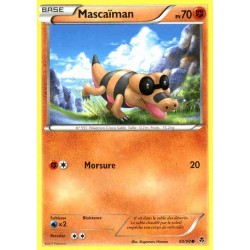 Pokémon 60/98 Mascaïman Commune Noir & Blanc Pouvoirs Emergents