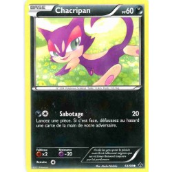 Pokémon 64/98 Chacripan Commune Noir & Blanc Pouvoirs Emergents