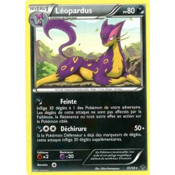 Pokémon 65/98 Léopardus Rare Noir & Blanc Pouvoirs Emergents