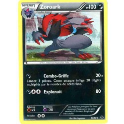 Pokémon 67/98 Zoroark Holographique rare Noir & Blanc Pouvoirs Emergents