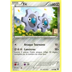 Pokémon 74/98 Tic Commune Noir & Blanc Pouvoirs Emergents