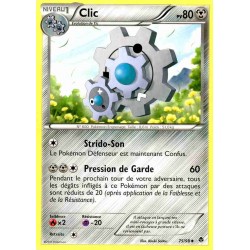Pokémon 75/98 Clic Peu commune Noir & Blanc Pouvoirs Emergents