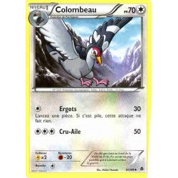 Pokémon 81/98 Colombeau Peu commune Noir & Blanc Pouvoirs Emergents