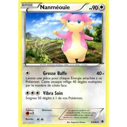 Pokémon 83/98 Nanméouïe Peu commune Noir & Blanc Pouvoirs Emergents