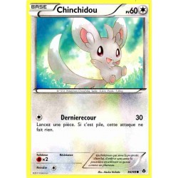 Pokémon 84/98 Chinchidou Commune Noir & Blanc Pouvoirs Emergents