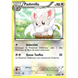 Pokémon 85/98 Pashmilla Peu commune Noir & Blanc Pouvoirs Emergents