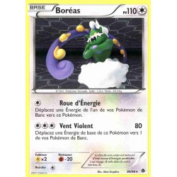 Pokémon 89/98 Boréas Holographique rare Noir & Blanc Pouvoirs Emergents