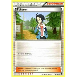 Pokémon 91/98 Tcheren Peu commune Noir & Blanc Pouvoirs Emergents