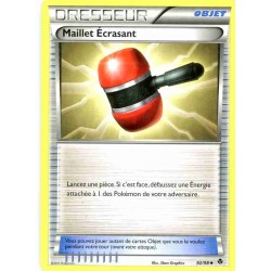 Pokémon 92/98 Maillet Écrasant Peu commune Noir & Blanc Pouvoirs Emergents