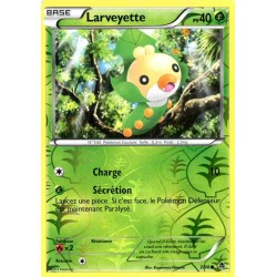 Pokémon 3/98 Larveyette Reverse Noir & Blanc Pouvoirs Emergents