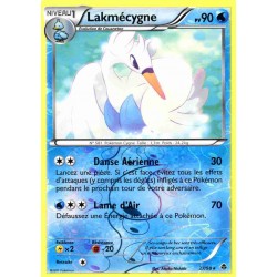 Pokémon 27/98 Lakmécygne Reverse Noir & Blanc Pouvoirs Emergents