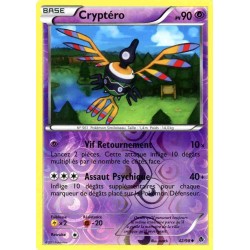 Pokémon 42/98 Cryptéro Reverse Noir & Blanc Pouvoirs Emergents