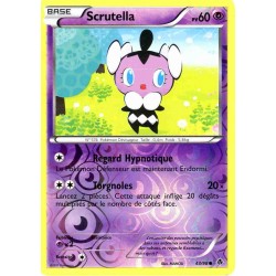 Pokémon 43/98 Scrutella Reverse Noir & Blanc Pouvoirs Emergents