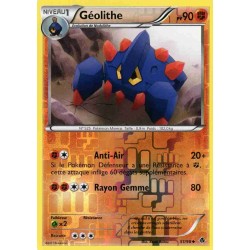Pokémon 51/98 Géolithe Reverse Noir & Blanc Pouvoirs Emergents