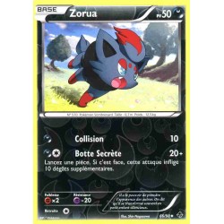 Pokémon 66/98 Zorua Reverse Noir & Blanc Pouvoirs Emergents
