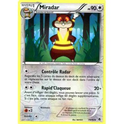 Pokémon 79/98 Miradar Reverse Noir & Blanc Pouvoirs Emergents