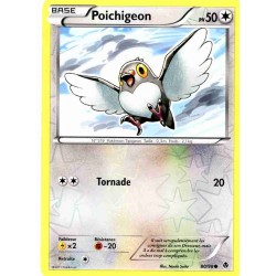 Pokémon 80/98 Poichigeon Reverse Noir & Blanc Pouvoirs Emergents