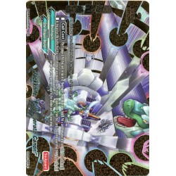 Buddyfight card D-BT01/0008EN Jackknife, Full Liberate Cannon!  RRR  Impact Monster 