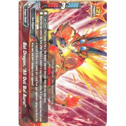 Buddyfight card D-BT01/0028EN Bal Dragon, All Out Bal Aura!  R  Impact Monster 