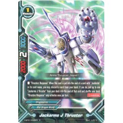 Buddyfight card D-BT01/0045EN Jackarms J Thruster  R  Monster 