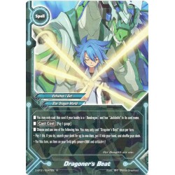 Buddyfight card D-BT01/0047EN Dragoner's Beat  R  Spell 