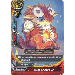 Buddyfight card D-BT01/0054EN Heat Dragon Jr.  U  Monster 