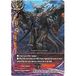 Buddyfight card D-BT01/0068EN Black Scar, Stigmata  U  Monster 