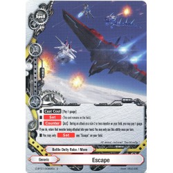 Buddyfight card D-BT01/0080EN Escape  U  Spell 