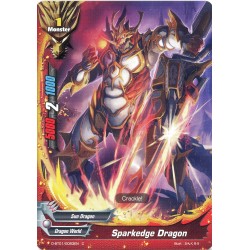 Buddyfight card D-BT01/0083EN Sparkedge Dragon  C  Monster 