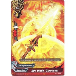 Buddyfight card D-BT01/0094EN Sun Blade, Gurensoul  C  Item 