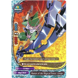 Buddyfight card D-BT01/0097EN Hunter of the Magical Forest, Leraje  C  Monster 