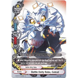 Buddyfight card D-BT01/0124EN Battle Deity Robo, Cutcat  C  Monster 
