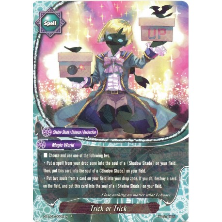 Buddyfight card Foil D-BT01/0034EN Trick or Trick  Foil /R  Spell 